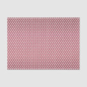 ダークダスティバラとホワイト水玉模様 薄葉紙 (正面)