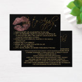 ダークダスティーバラグリッターリップ – 適用方法 (デスク)