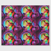 ダークダンスのパーティー ラッピングペーパー (フラット)