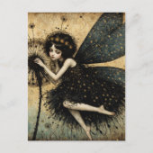 ダークダンデリオンフェアリー ポストカード (正面)