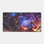 ダークチャイルドゲームデスクマット | カスタマイズ可能なデスクトップ デスクマット (正面)