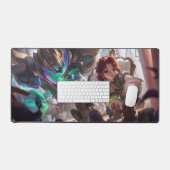 ダークチャイルドゲームデスクマット | カスタマイズ可能なデスクトップ デスクマット (キーボード&マウス)