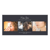 ダークチャコール写真追加 ヘアメイクサービス 価格 ラックカード (正面)