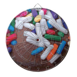 ダークチョコレートアイスクリームとレインボースプレー ダーツボード