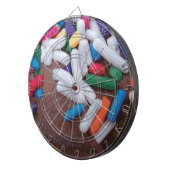 ダークチョコレートアイスクリームとレインボースプレー ダーツボード (正面右)