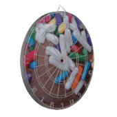 ダークチョコレートアイスクリームとレインボースプレー ダーツボード (正面左)