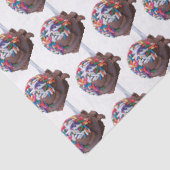 ダークチョコレートアイスクリームとレインボースプレー 薄葉紙 (詳細)