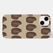 ダークチョコレートアイスクリームポピッズアイケース Case-Mate iPhoneケース (裏面 (横))