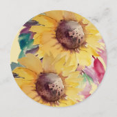 ダークチョコレートブラウンエレガント メニュー (裏面)