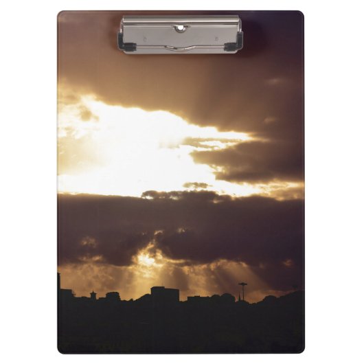 ダークチョコレートプリマス クリップボード (正面)