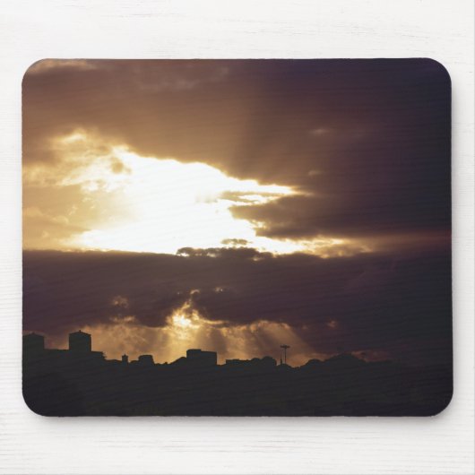 ダークチョコレートプリマス マウスパッド (正面)