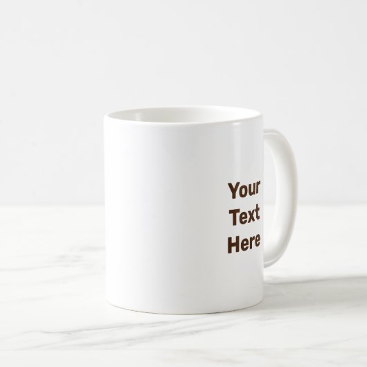 ダークチョコレート映画 コーヒーマグカップ (正面右)