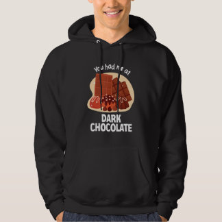 ダークチョコレート ダークチョコレートで私はあなたの虜 パーカ