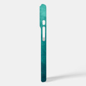 ダークティールオンブレテクスチャー Case-Mate iPhoneケース (裏面 / 左)
