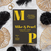 ダークテーマ結婚ズ 招待状