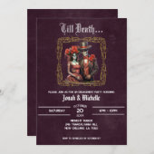 ダークディアデロスミュエルトス婚約パーティ 招待状 (正面/裏面)