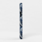 ダークディストressedデニムパッチワークとブレイド Case-Mate iPhoneケース (裏面/右)