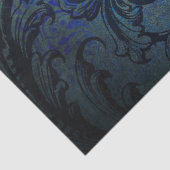 ダークデコパージュのフィリグリーの花と光 薄葉紙 (詳細)