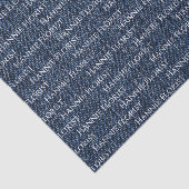 ダークデニムオールオーバープリント文字ティッシュペーパー 薄葉紙 (詳細)