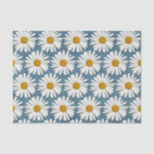 ダークデニム＆ホワイトデイジーヒッピーブルームス フラワーズ 薄葉紙 (正面)