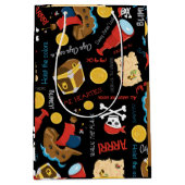 ダークトレジャーアイランドパーティー海賊中抱き枕 ミディアムペーパーバッグ (正面)