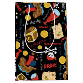 ダークトレジャーアイランドパーティー海賊中抱き枕 ミディアムペーパーバッグ