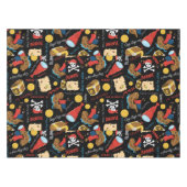 ダークトレジャーアイランドパーティー海賊 テーブルクロス (正面(横))