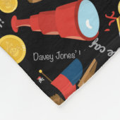 ダークトレジャーアイランドパーティー海賊 フリースブランケット (角)