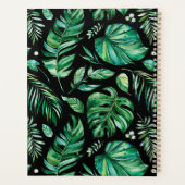 ダークトロピカルジャングルリーフプランナー プランナー手帳 (裏面)