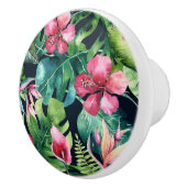 ダークトロピカルパ葉ームフローラ島 セラミックノブ (右)