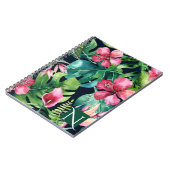 ダークトロピカルパ葉ームフローラ島 ノートブック (左側)