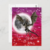 ダークドラゴン ポストカード (正面/裏面)