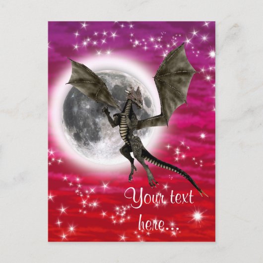 ダークドラゴン ポストカード (正面)