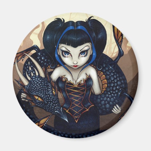 「ダークドラゴン」マグネット マグネット (正面)