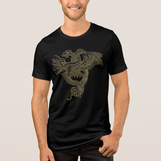 ダークドラゴンTシャツ トライブレンドTシャツ (正面)