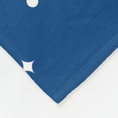 ダークナイトスカイスターパターン フリースブランケット (角)