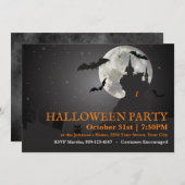 ダークナイトハローウィンパーティ 招待状 (正面/裏面)