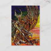 ダークナイトホワイトパール紙 名刺 (裏面)