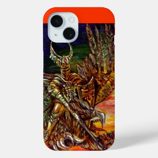 ダークナイト・アンド・ドラゴンファンタジー Case-Mate iPhoneケース (裏面)