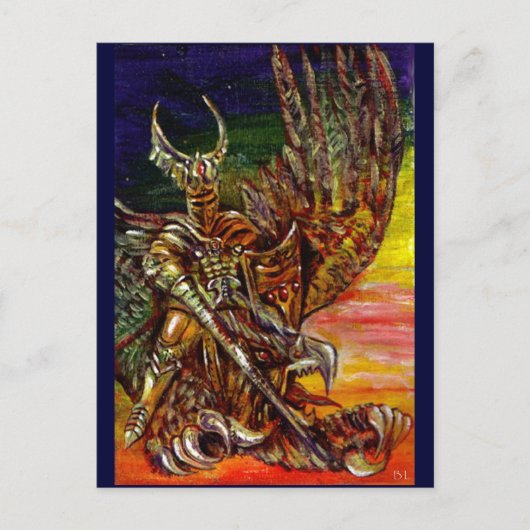 ダークナイト ポストカード (正面)