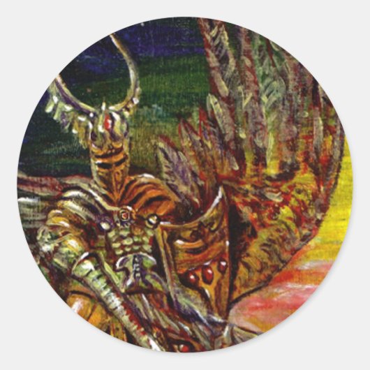 ダークナイト ラウンドシール (正面)