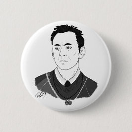 ダークニコラス・ボーンズの後の風の強い街 缶バッジ