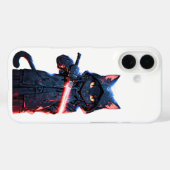 ダークニンジャキャット | アニメ暗殺者アートとネオンブレード Case-Mate iPhoneケース (裏面 (横))