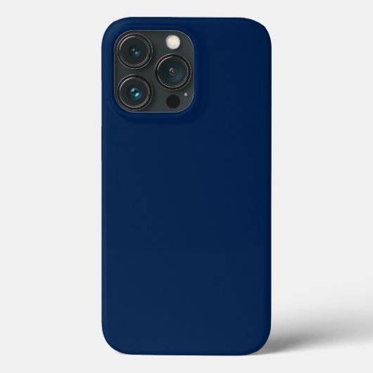 ダークネイビーブルーエレガント Case-Mate iPhoneケース (裏面)