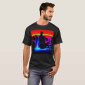 ダークネオンシティ502レトロ Tシャツ (正面フル)