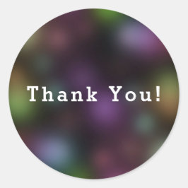 ダークネオンライトおもしろい誕生日パーティーで輝く ラウンドシール