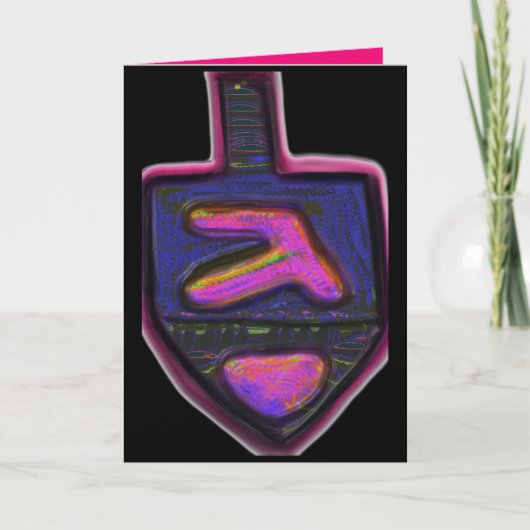 ダークネオンレインボーハヌカー シーズンカード (正面)