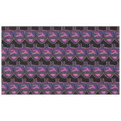 ダークネオンレインボーハヌカー テーブルクロス (正面(横))