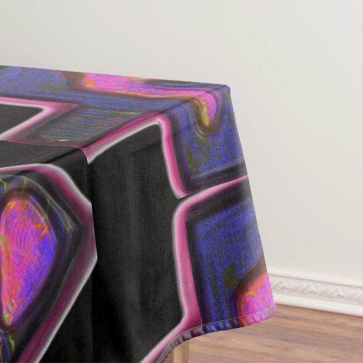 ダークネオンレインボーハヌカー テーブルクロス (インサイチュ)