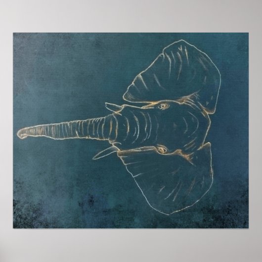 ダークネオン象 ポスター (正面)